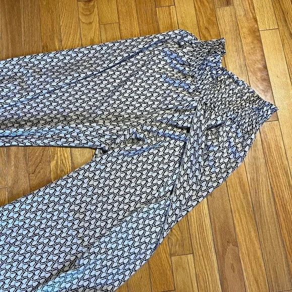 Abstract Pattern Palazzo Pants - Picture 3 of 6